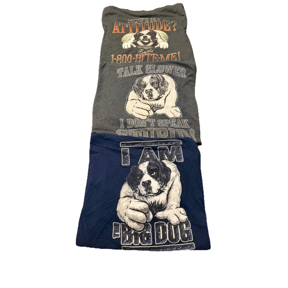 Big Dog T-Shirts (3) Size‎ 3 XL